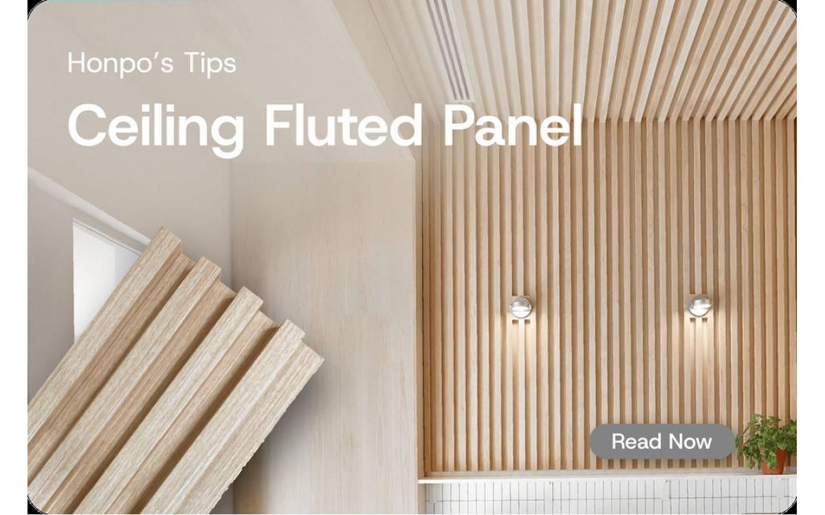 Fluted Wood Panels: New Inspiration to Decorate Ceiling 